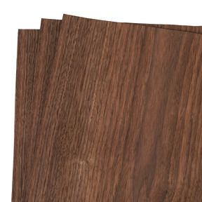 Walnut Wood Veneer Pack - 12" x 12" - 3 Piece