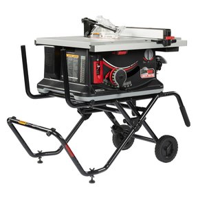 Jobsite Saw PRO with Mobile Cart Assembly - 1-1/2 HP - 1PH - 120V