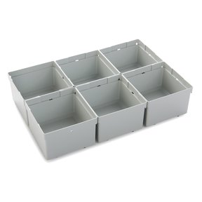 Insert Box Set for systainer³ M89 or L89 Organizers - 100 mm x 100 mm - 6 Piece