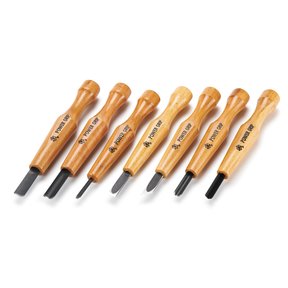 Full Size Power Grip Carving Tool Set - 7 Piece