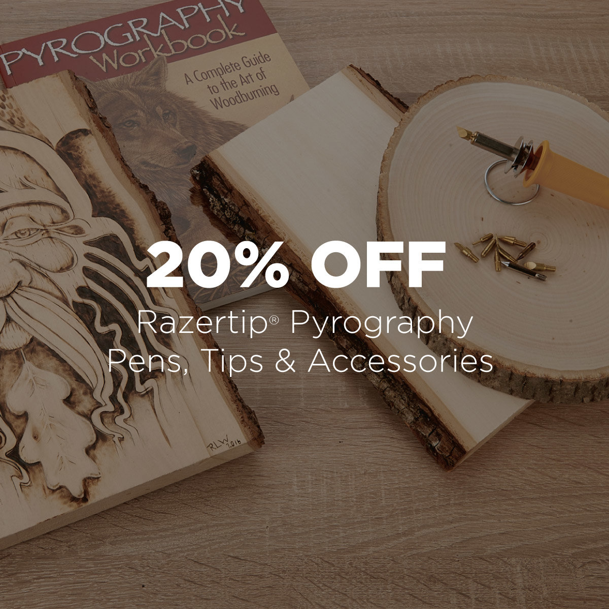 20% Off Razertip Pyrography Pens, Tips and Accessories