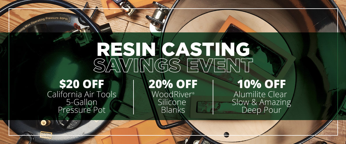 Resin Casting Savings Event: Save up to $20 Off Select Casting Resin Products