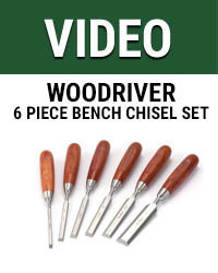 WoodRiver bench chisels
