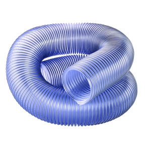 4" Diameter Clear Dust Collection Hose