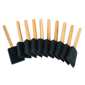 Brushes 2" Foam 10 pc