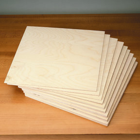 Baltic Birch Plywood - Scroll Saw Pack - 9 Piece