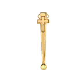 Cross Clip for 7 mm Pens Gold