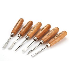 Beginner's Carving Tool Set - Full Size - 6 Piece