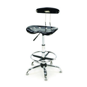 Adjustable Height Shop Stool