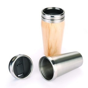 16 Ounce Stainless Steel Travel Mug Turning Kit with Screw Top Lid