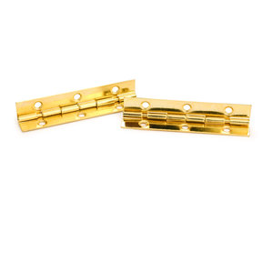 105°Stop Hinge Brass Plated 2" Pair