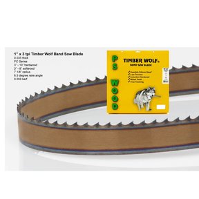 Bandsaw Blade - 153" x 1" x 3 TPI - Positive Claw