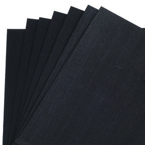 Dyed Wood Veneer Pack - 8" x 8" - Black - 7 Piece