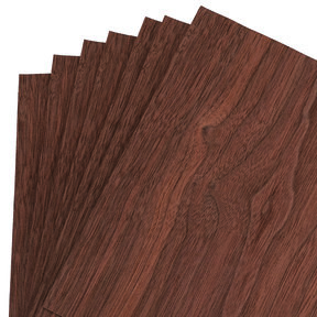 Walnut Wood Veneer Pack - 8" x 8" - 7 Piece