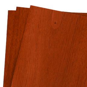 Mahogany Wood Veneer Pack - 12" x 12" - 3 Piece