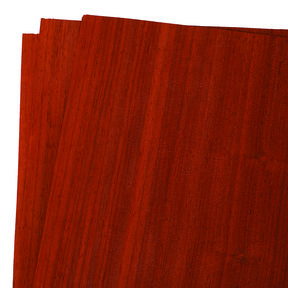 Padauk Wood Veneer Pack - 12" x 12" - 3 Piece