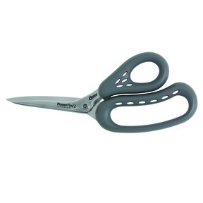 9" PowerFlexx Titanium Shop Scissors with Ergonomic Grip