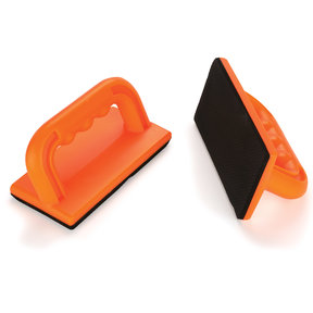 Sure-Grip Push Blocks - Bright Orange - 2 Piece