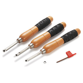 Replaceable Tip Carbide Turning Tool Set - 3 Piece