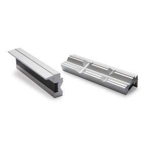 4" Aluminum Prismatic Vise Jaws - 1 Pair