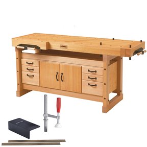Elite 2000 Workbench with Cabinet and Accessory Kit