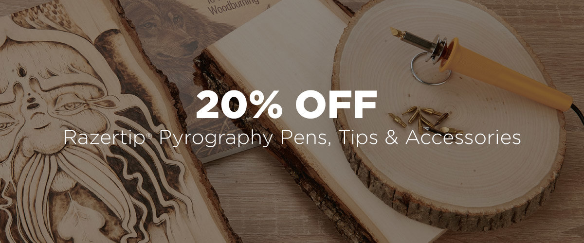 20% Off Razertip Pyrography Pens, Tips and Accessories