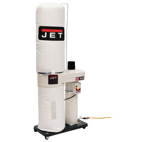 650 CFM Dust Collector with Bag Filters, 1 HP, Model DC-650