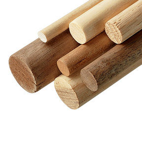 Walnut Wood Dowel - 3/8" x 36" - Round