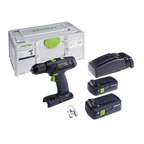 T18 Easy Cordless Drill Plus Set