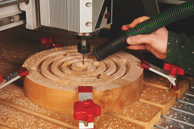 CNC demo learn CNC woodworking, engraving, carving and more.